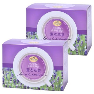 Magnet 曼寧 舒緩花草薰衣花茶, 放鬆心靈, 獨立包裝, 德國花草原料, 15茶包, 1.5g, 15包, 2盒
