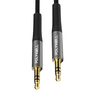 POLYWELL 寶利威爾 公對公 三極 3.5mm 立體聲音源線, PW15-W52-B111, 1條