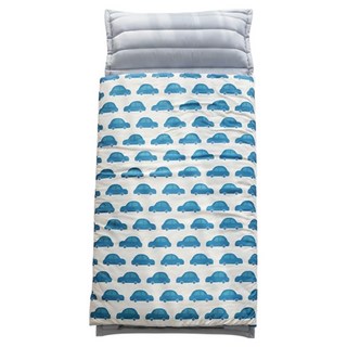 Juho deco 防螨款幼兒園午睡袋 附提袋, 藍色車車