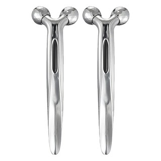 Andorse 3D緊緻V臉按摩棒, 冰鑽銀, 2支