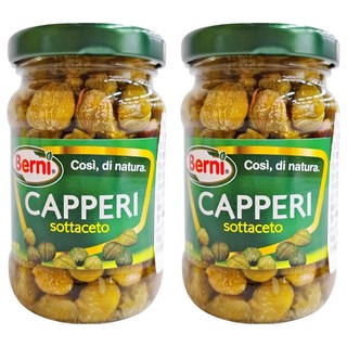 Berni 精選酸豆 CAPERS IN WINE VINEGAR 葡萄酒醋漬 義大利產, 96g, 2罐