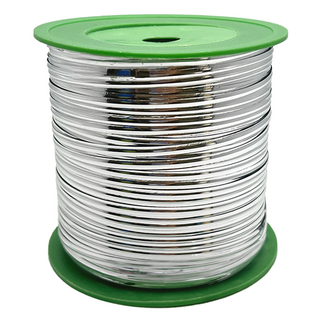 Mandeul Hobby 彩色捲式包裝紮帶, 1個, 365m, 銀色