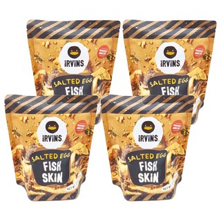 IRVINS 鹹蛋黃魚皮，80g 新加坡必備伴手禮, 4包