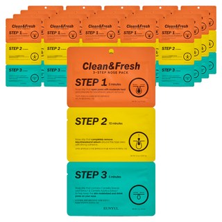 eunyul 三步驟妙鼻貼, 1盒, 21盒