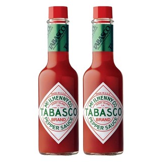 TABASCO 紅椒汁 美國原裝進口 清爽夠味 辣度十足 全天然原料 零卡路里 不含人工添加劑 不含膽固醇 低熱量, 60ml, 2瓶