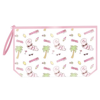 AKIRA 御衣坊 艾絲樂小兔 透明果凍包 熱情海灘款