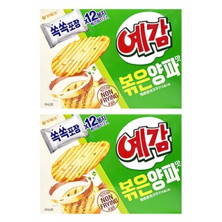 ORION 好麗友 預感香烤洋芋片 非油炸 洋蔥口味, 204g, 2盒