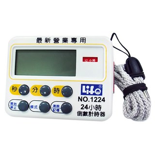 Life 徠福 倒數電子計時器 NO.1224 72 x 57 x 23cm 40g, 白色系, 1個