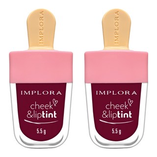 Implora 唇釉#02 Cherry Bomb, 2件