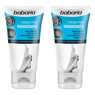 Babaria 保濕護足霜 - 適用於長時間久站、運動後, 150ml, 1條, 2條