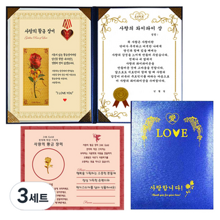 幸運象徵 愛的黃金玫瑰感謝狀 愛的WiFi獎 + 防電磁波貼紙 + 保護殼, 3套, 藍色保護殼