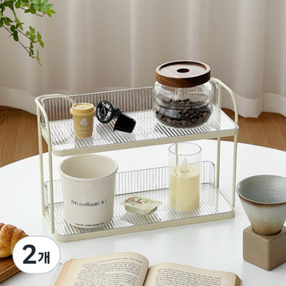 Full-Covered 雙層香草托盤, 2個, 單一顏色