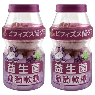 Chiao-E 巧益 益生菌葡萄軟糖, 120g, 2瓶