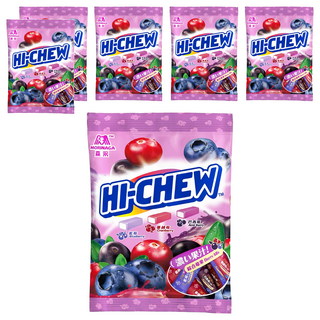 MORINAGA 森永 HI-CHEW 嗨啾 綜合莓果, 90g, 6包