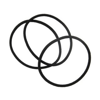 MUJI 無印良品 髮圈 細款 3個