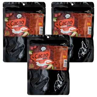 自然原素 荷蘭頂級可可亞 無糖, 135g, 3包, 1包