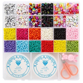 Tintin米珠手鍊製作DIY套組 3mm, Tintin 字母(C-03), 1套