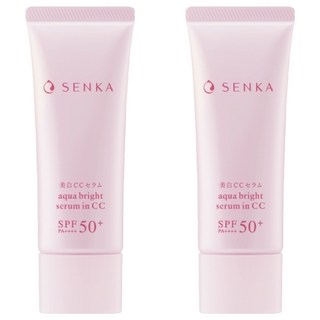 SENKA 專科 台灣公司貨 水透亮白發光霜, 單一顏色, 40g, 2條