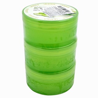 LALAFOLIE 蘆薈舒緩凝膠 100% 保濕 300ml 臉部&身體, 3罐