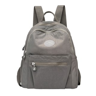 CARTELO 卡帝樂鱷魚 輕旅遊簡約百搭雙肩背包, 灰色