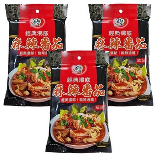 元泰碩宴 經典湯底 麻辣番茄, 260g, 3包