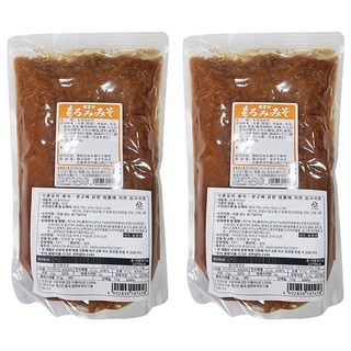Masuya Miso 升屋 Moroimi味噌, 1kg, 2個