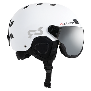 Lanova 滑雪/滑雪板 護目鏡安全帽, 1個, 白色