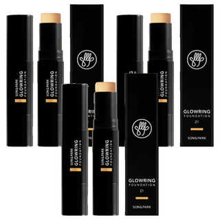 SON&PARK 煥彩粉底棒 12g, 21號, 3支