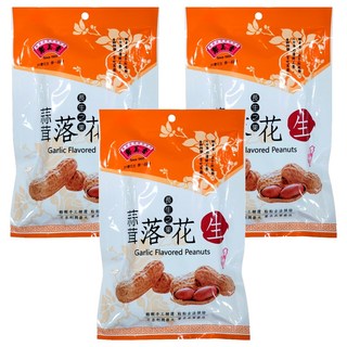 Nut King 鄭美香 蒜蓉落花生, 200g, 3包