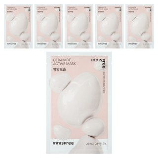 INNISFREE 神經醯胺高效活性面膜, 1入, 6片