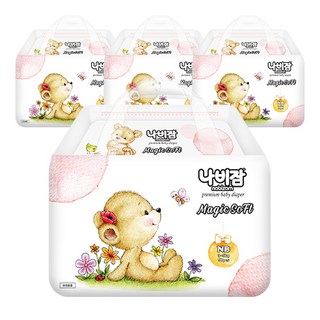 매직소프트 기저귀 밴드형 남여공용, 신생아용(NB), 200매