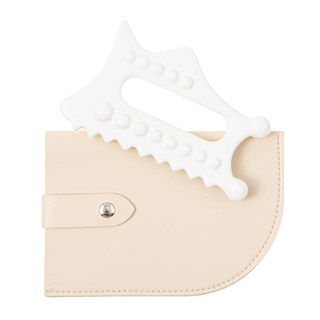 VITAHALO 陶瓷刮痧按摩器 + 皮革收納盒, 1個