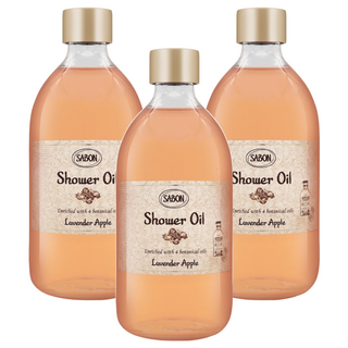 SABON 沐浴油 香蘋薰衣草, 500ml, 3瓶