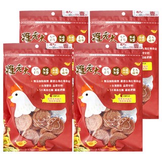 雞老大 膠原圓片 低脂肪 嚼勁十足 犬專用, 羊肉, 140g, 4包