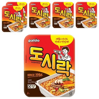 paldo 八道 牛肉風味湯麵便當盒 (86g/390kcal), 6入