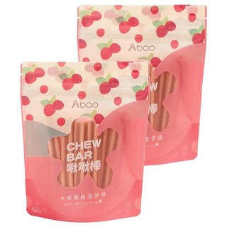 Abao 阿寶 水果優格啾啾棒 5個, 蔓越莓, 65g, 2包
