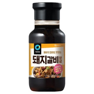 청정원 전통 돼지갈비양념, 280g, 1개