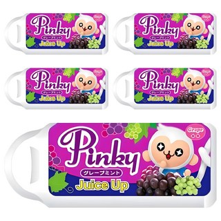 Pinky 薄荷糖 葡萄口味 清涼爽口 口齒留香, 7g, 5個