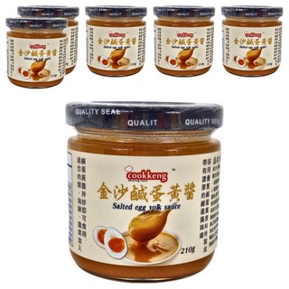 Cookkeng 金沙鹹蛋黃醬 210g, 6罐