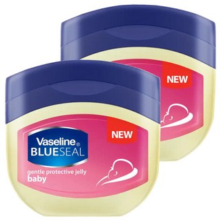 Vaseline 凡士林嬰兒香潤膚膏, 100ml, BLUE SEAL gentle protective jelly baby, 2件
