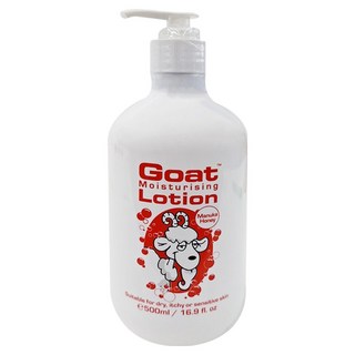 澳洲 Goat 山羊乳 保濕身體乳 麥盧卡蜂蜜 500ml 適合乾燥、發癢或敏感肌膚, 1瓶