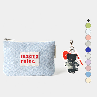 마스마룰즈 여성용 베이직파우치 VER 2 + 키링 세트