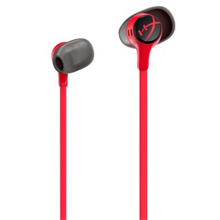 HYPERX Cloud Earbuds II 入耳式耳機, 705L8AA, 紅色