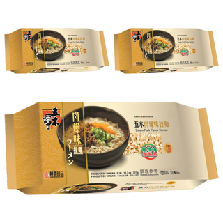 五木 肉燥味拉麵, 快速煮熟只需3分鐘, 321g, 3包