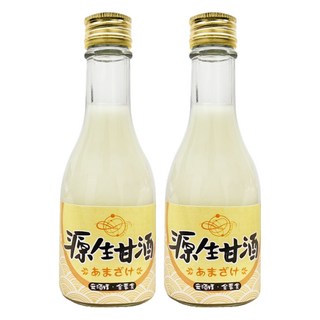 源生美學 源生甘露 源生甘酒 日本傳統米麴甘酒 無酒精、全素食, 175ml, 2瓶
