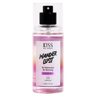 kissmybody 流浪者香水噴霧 88ml 輕盈持久香氛 展現個人魅力, 1瓶