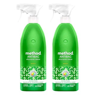 method 全方位抗菌清潔劑 綠竹香, 828ml, 2瓶