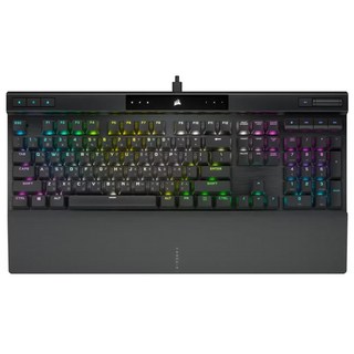 海盜船 CORSAIR 機械式鍵盤 中文, K70 PRO RGB, 茶軸, 黑色, 1個