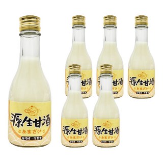 源生美學 源生甘露 日本傳統米麴甘酒 無酒精、全素食, 175ml, 6瓶
