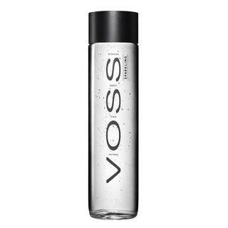 VOSS 芙絲 挪威天然礦泉水 玻璃瓶裝 800ml，蟬連2年全球前10大好水第1名, 1瓶